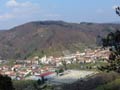 Panoramica di Pallare scattata dal Bric della Sciorte nel 2007